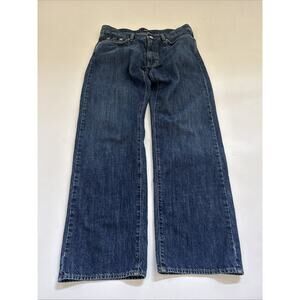 Hugo Boss Jeans Men’s 34x30 Blue Straight Leg Denim Pants Classic Fit